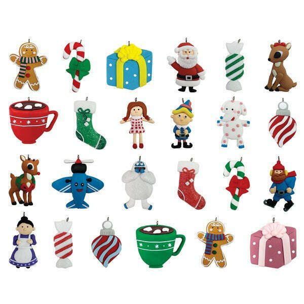 Old World Christmas Rudolph 24-Piece Ornament Advent Calendar