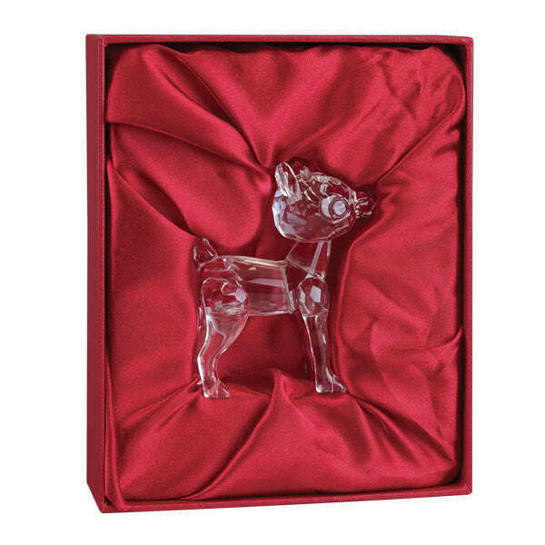 Rudolph Crystal Figurine