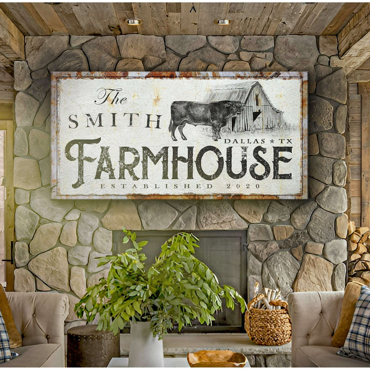 Rustic Farmhouse Sign