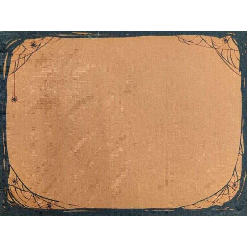 Rustic Frame Designer Printed AIDA Fabric. Canvas for embroidery with an applied background  KF-1156A