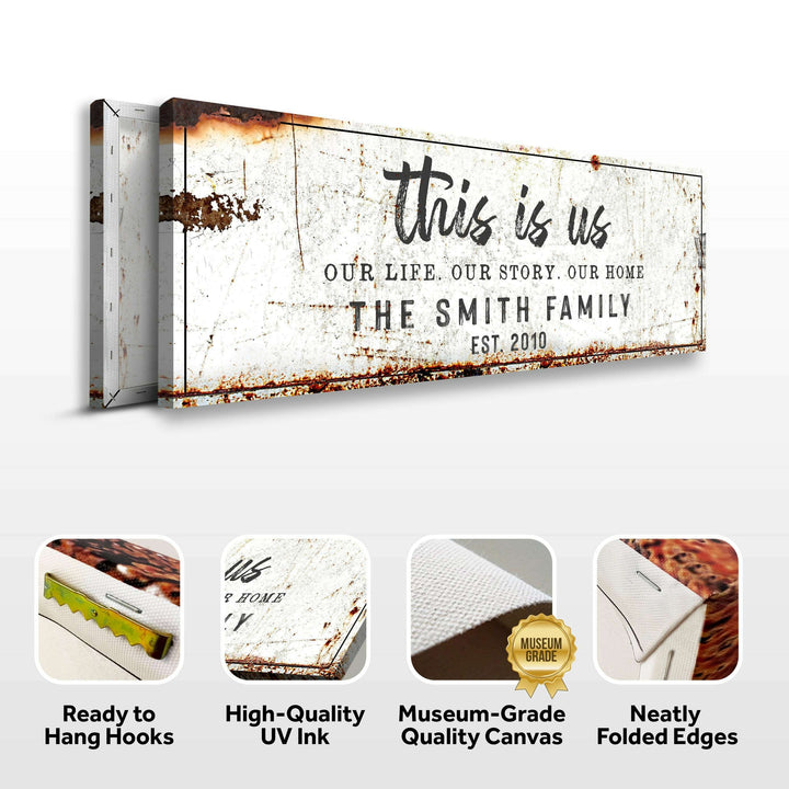 Rustic This Is Us Sign