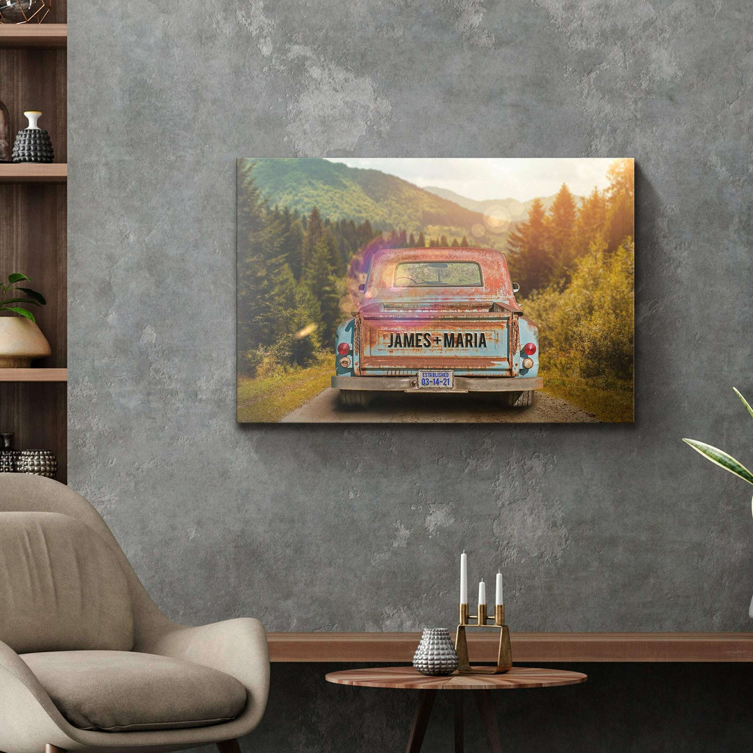 Rustic Truck Sign