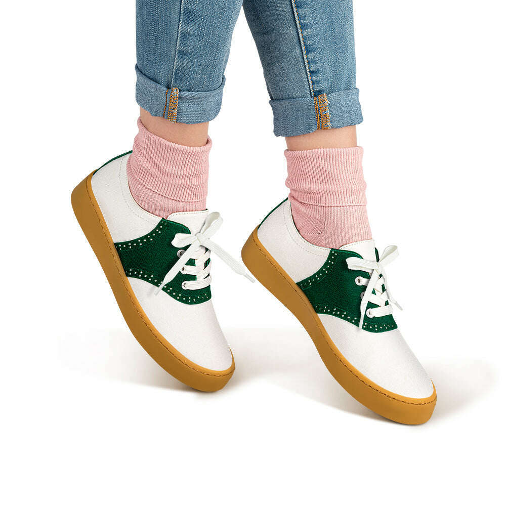 Saddle Green Women's Casual Sneakers