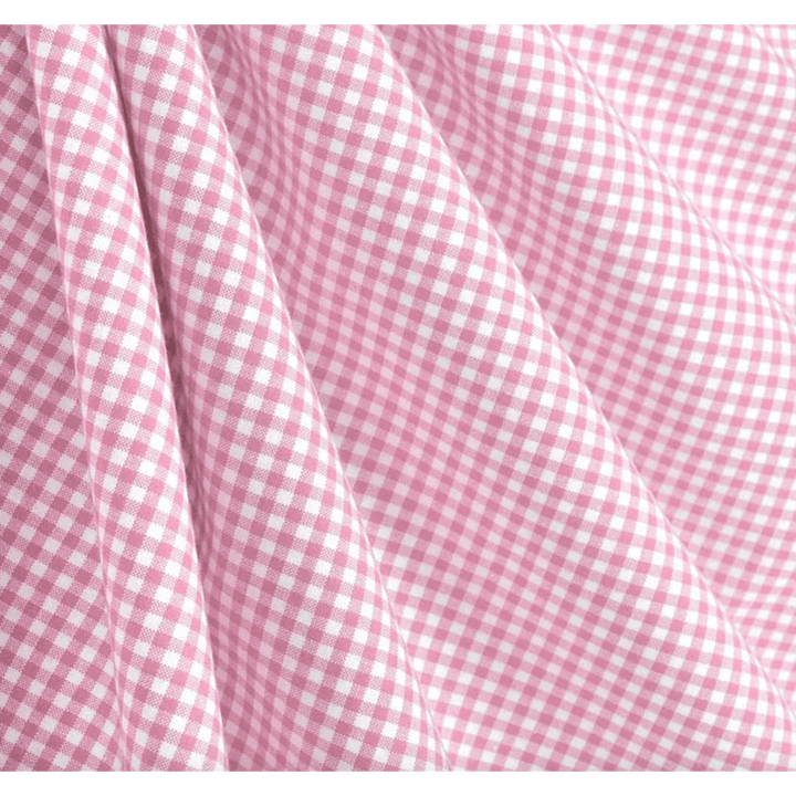 Sadie Dress- Pink Gingham w/ Eyelet Trim *sale