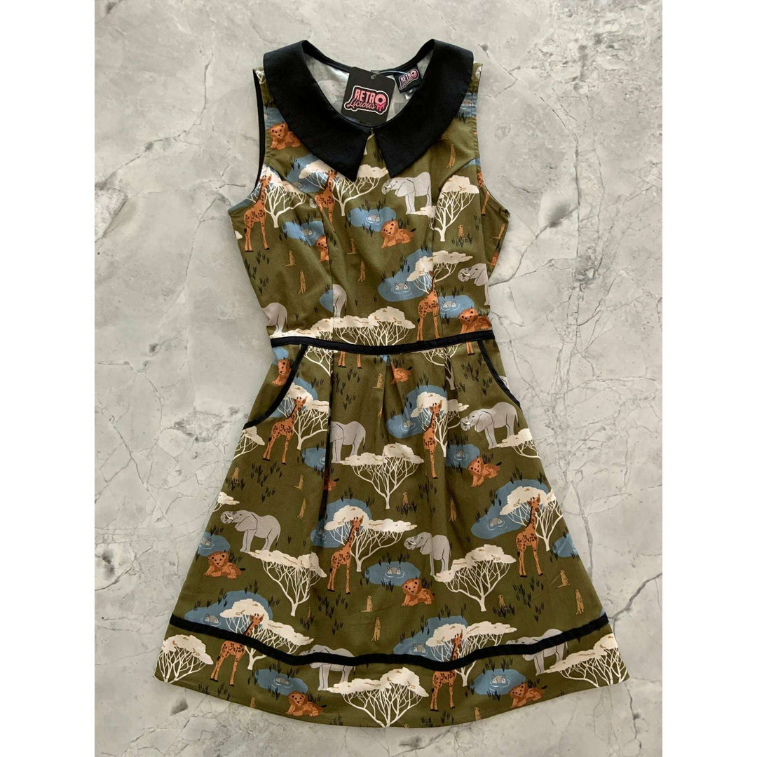Safari Collared Dress