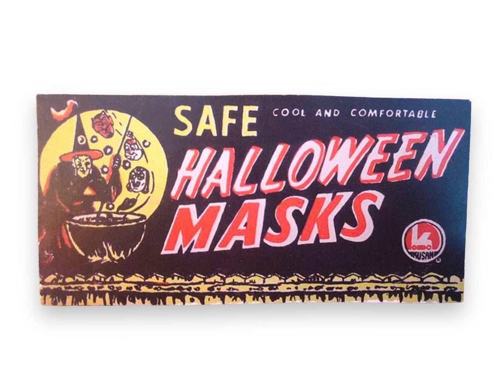 Safe Halloween Masks Wood Cutout - Quirks!