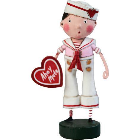Sailor Valentine Valentine's Day Figurine by Lori Mitchell - Quirks!