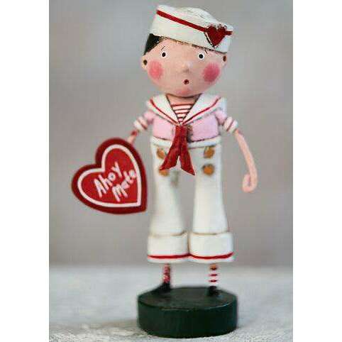 Sailor Valentine Valentine's Day Figurine by Lori Mitchell - Quirks!