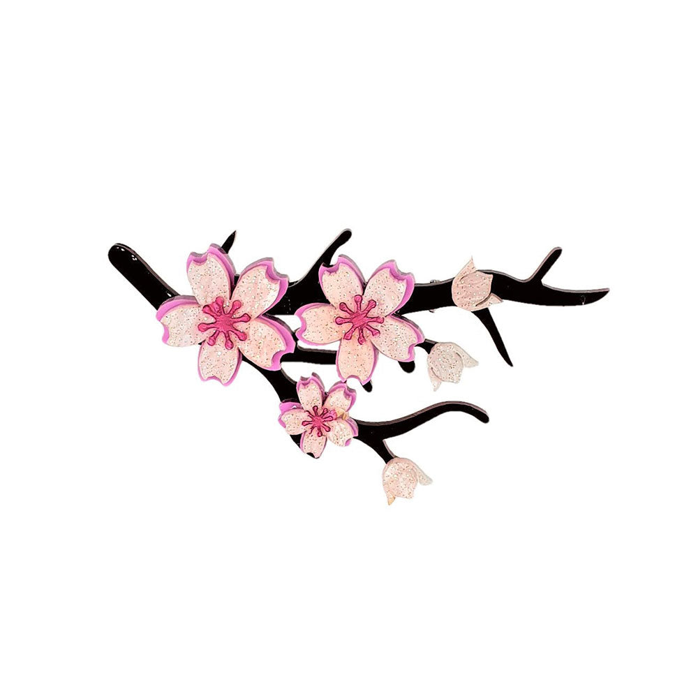 Sakura Blossom Brooch by Cherryloco Jewellery 1