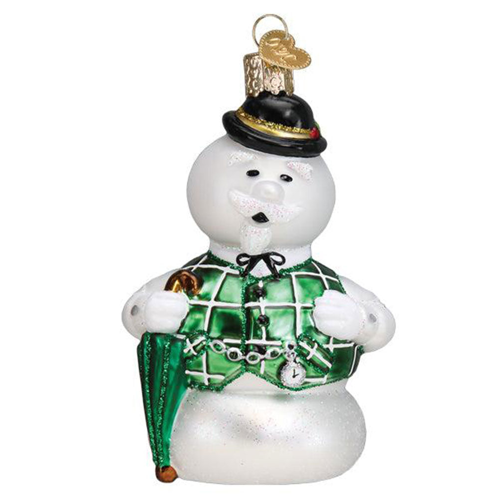 Sam The Snowman Ornament by Old World Christmas image
