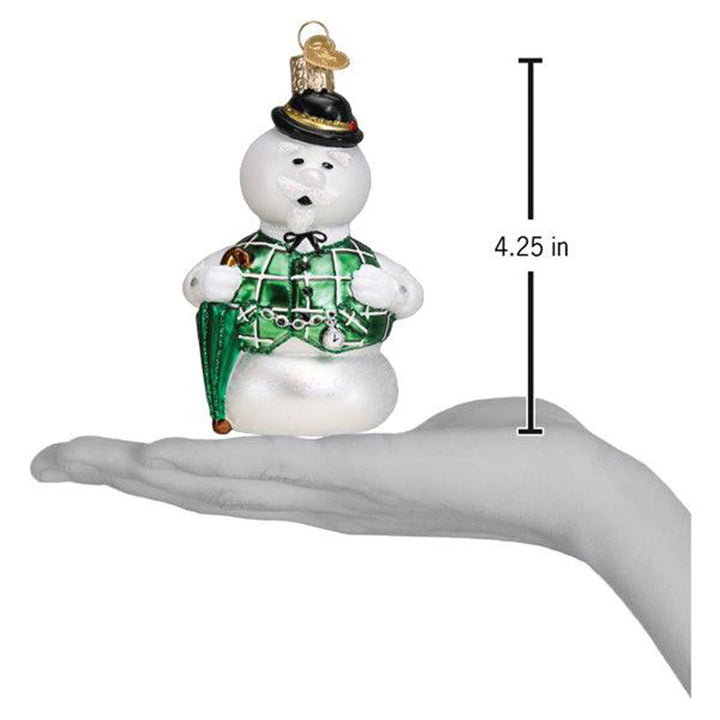 Sam The Snowman Ornament by Old World Christmas image 4