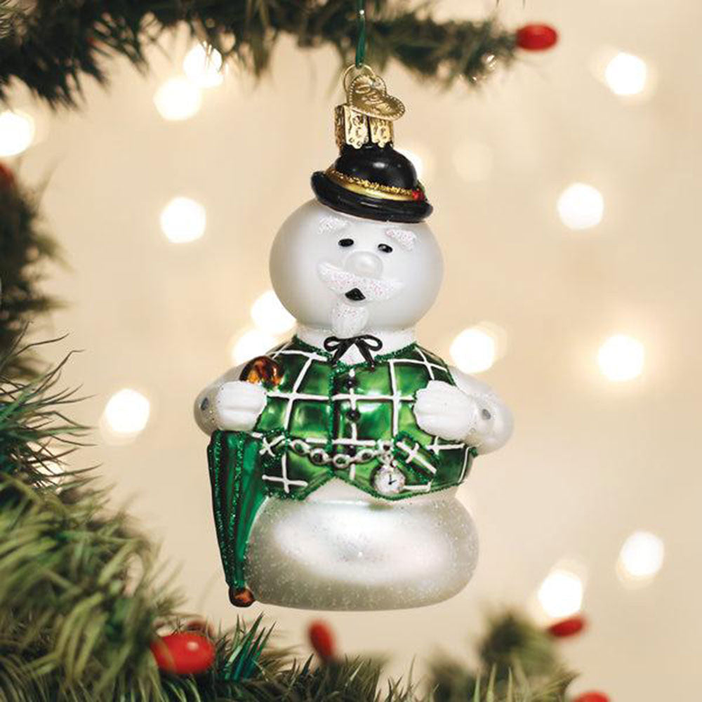Sam The Snowman Ornament by Old World Christmas image 1