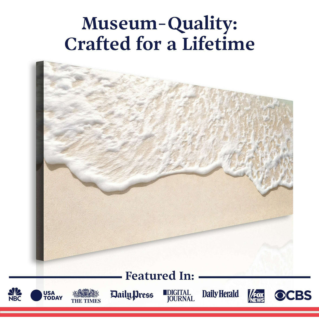 Sandy Waves Wall Art II