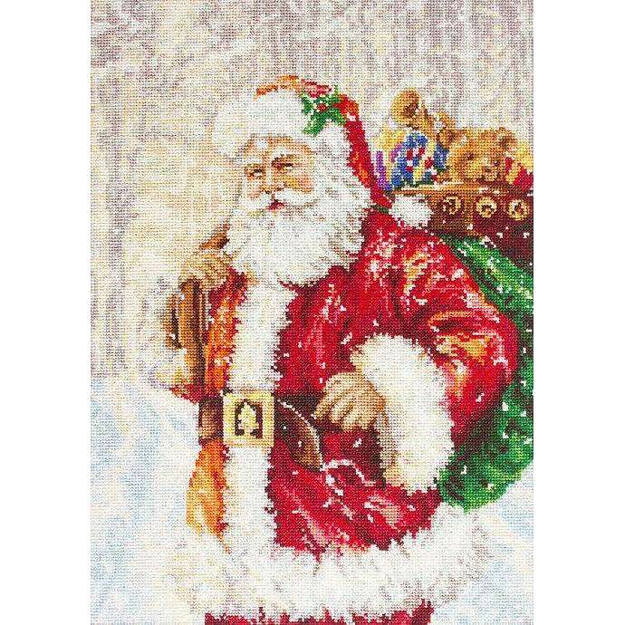 Santa Claus  B575L Counted Cross-Stitch Kit