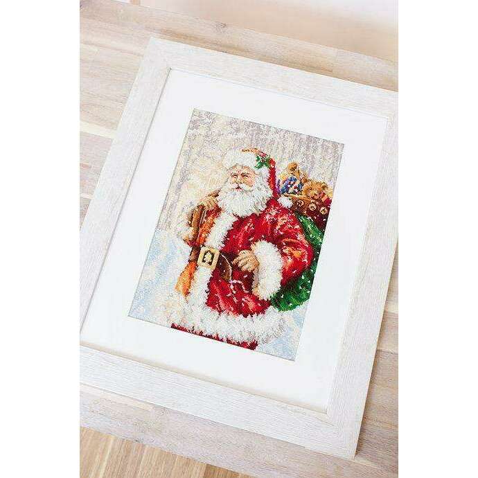 Santa Claus  B575L Counted Cross-Stitch Kit