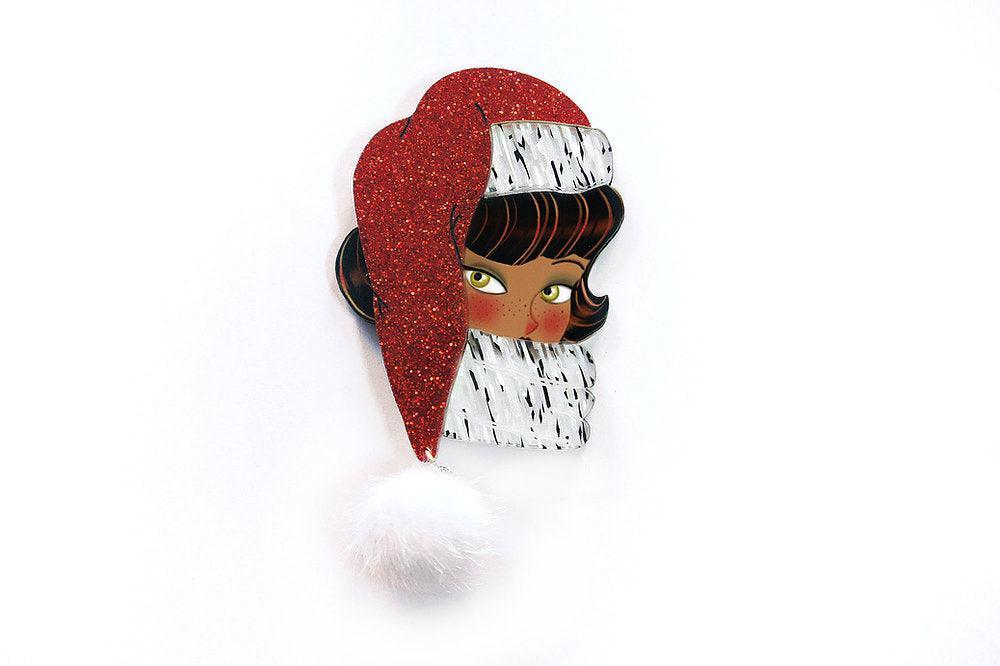 Santa Claus Hazel Brooch by Laliblue - Quirks!
