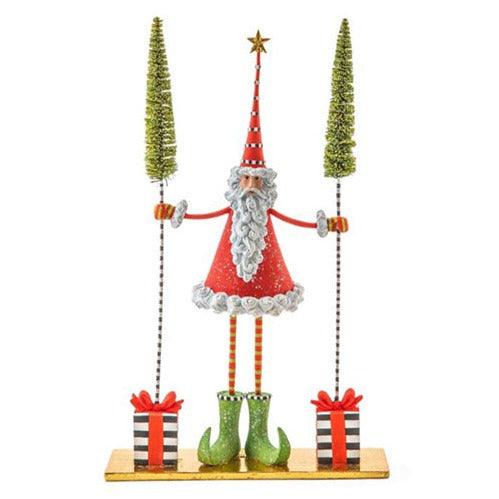 Santa Gift Tree Figure by Patience Brewster - Quirks!