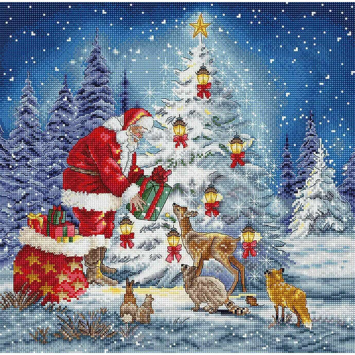Santa L8200 Counted Cross Stitch Kit