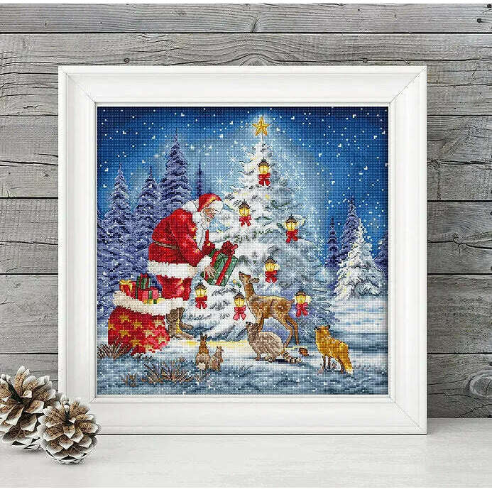 Santa L8200 Counted Cross Stitch Kit