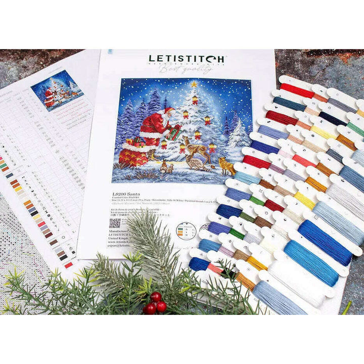 Santa L8200 Counted Cross Stitch Kit