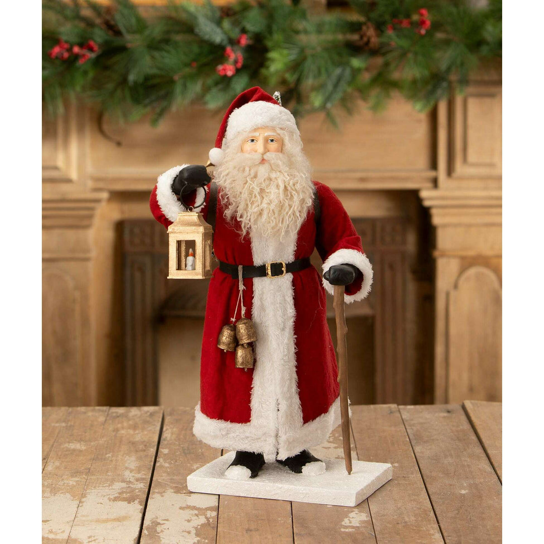 Santa Lights the Way by Bethany Lowe Designs, christmas decor