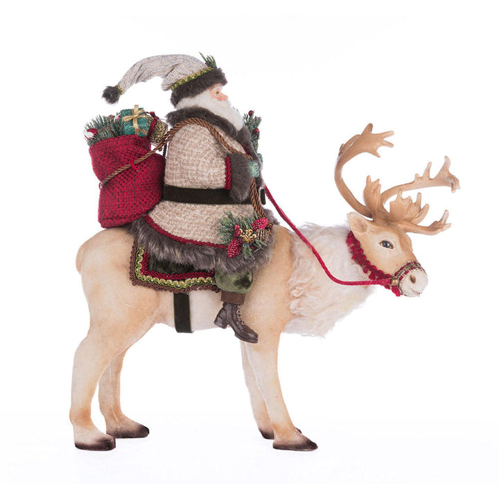 Santa Riding Caribou by Katherine's Collection image 2