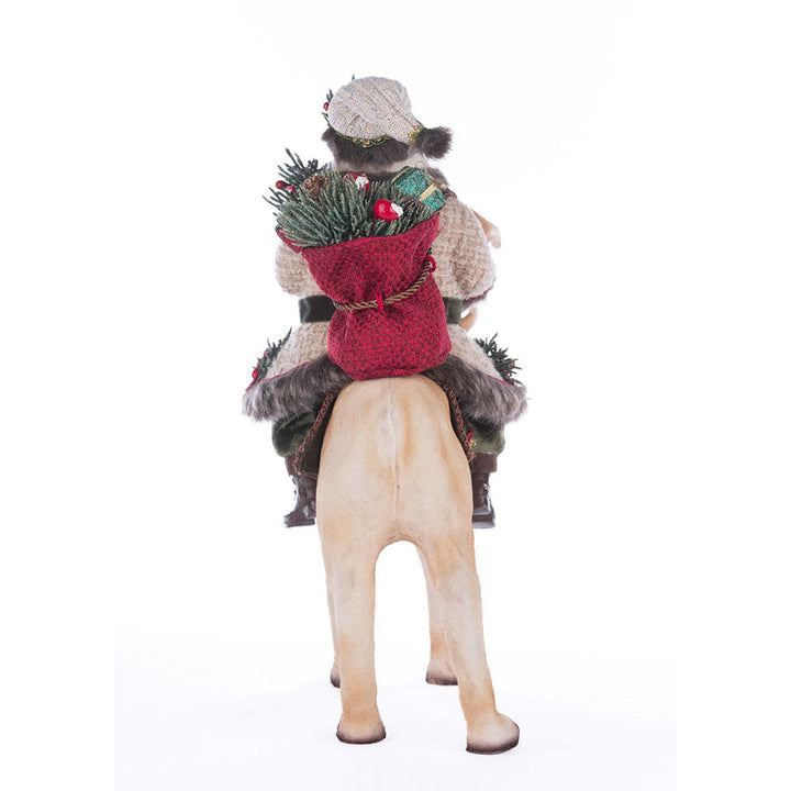 Santa Riding Caribou by Katherine's Collection image 3