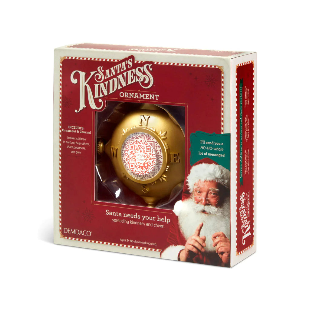 Santa’s Kindness Interactive Ornament & Journal 2023 HOT PRODUCT!! - Quirks!