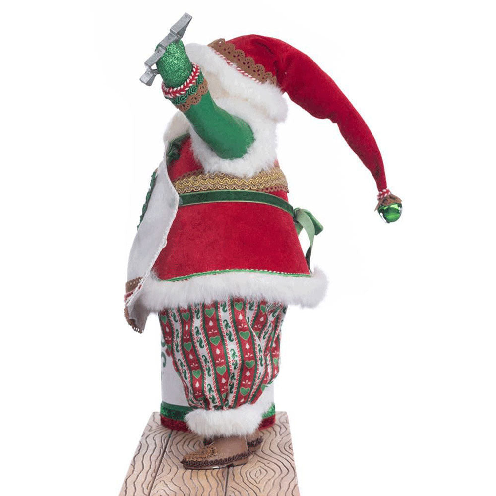 Santa with Utensil Cannister by Katherine's Collection image 1