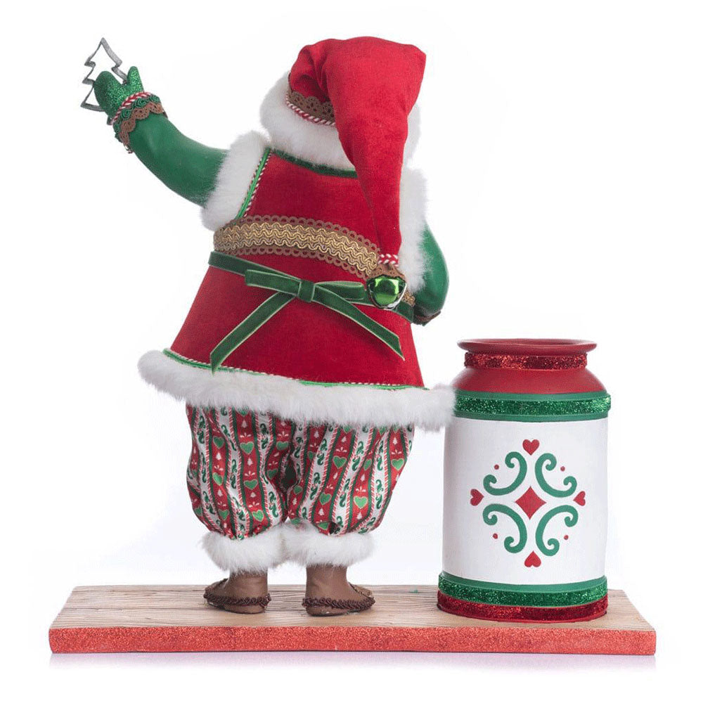 Santa with Utensil Cannister by Katherine's Collection image 2