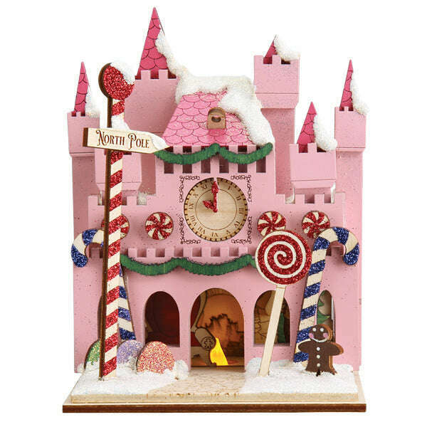 Santa's Magic Castle Ornament