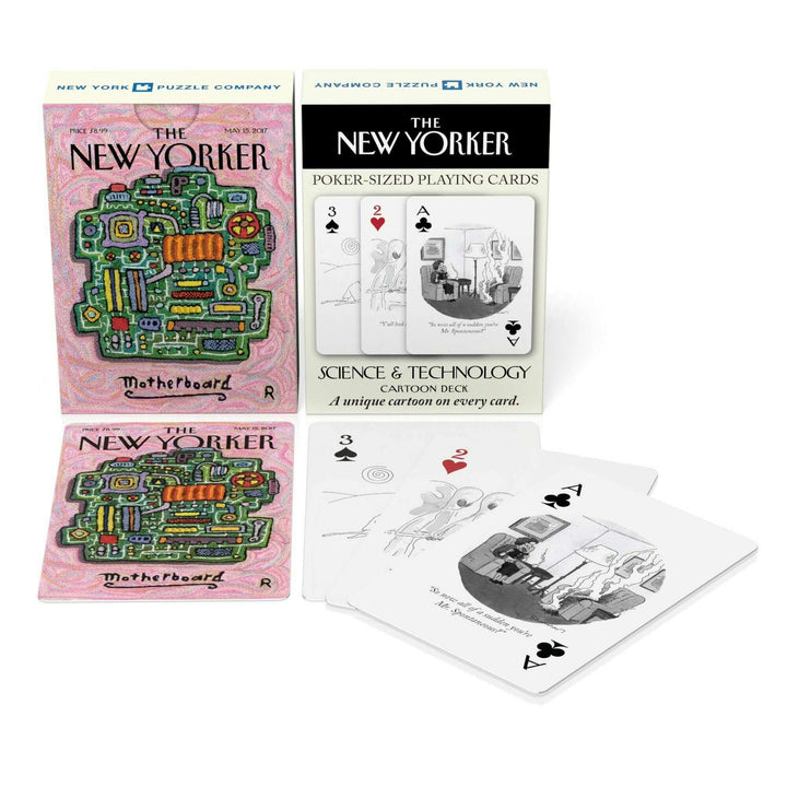 Science Cartoons Playing Cards