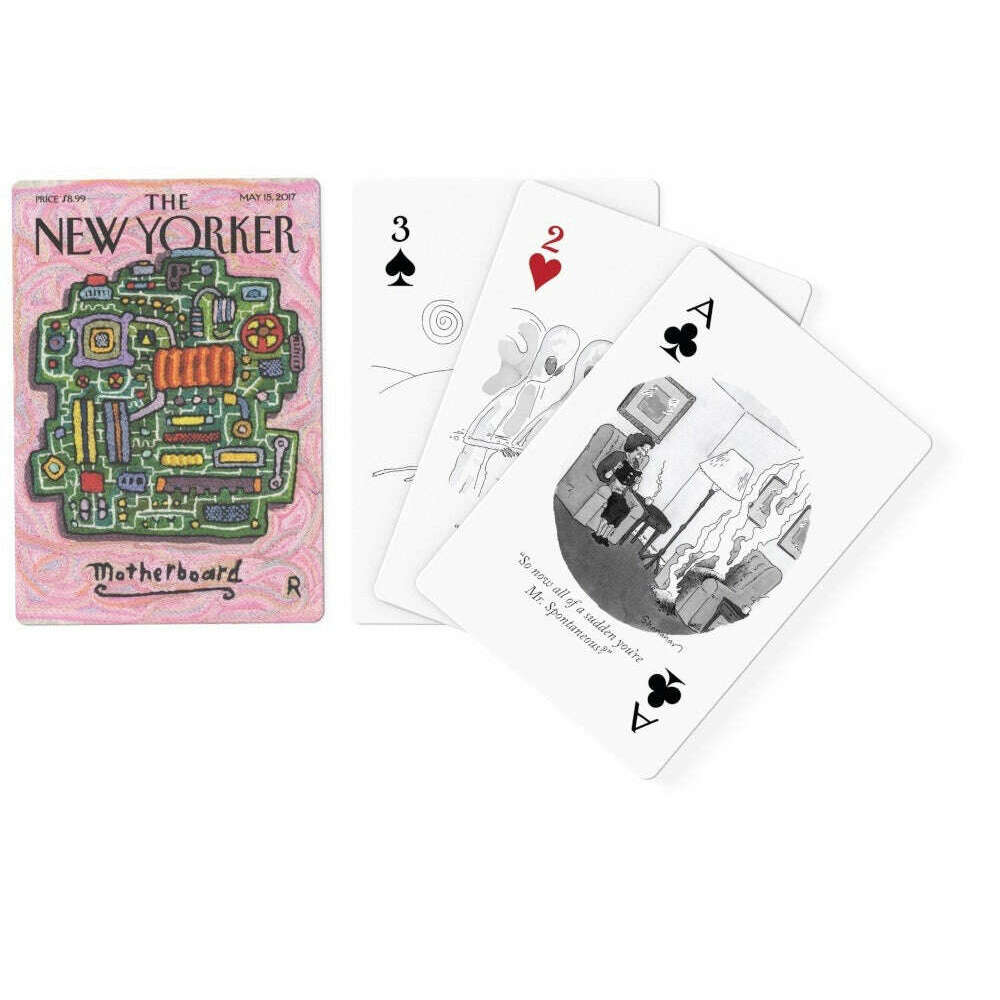 Science Cartoons Playing Cards