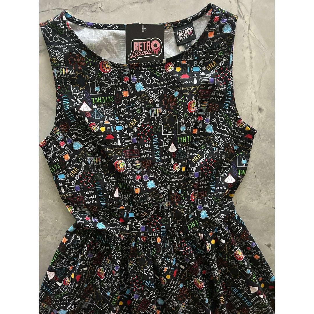 Science Midi Dress
