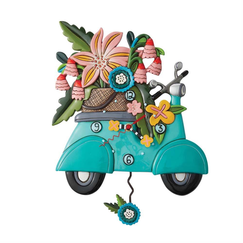 Scoot-In Through Life Clock by Allen Designs - Quirks!
