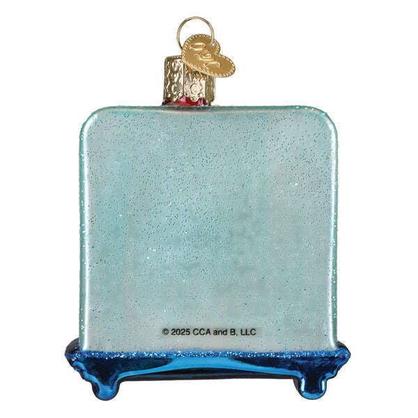 Old World Christmas Scout Elf Storytime Blown Glass Ornament