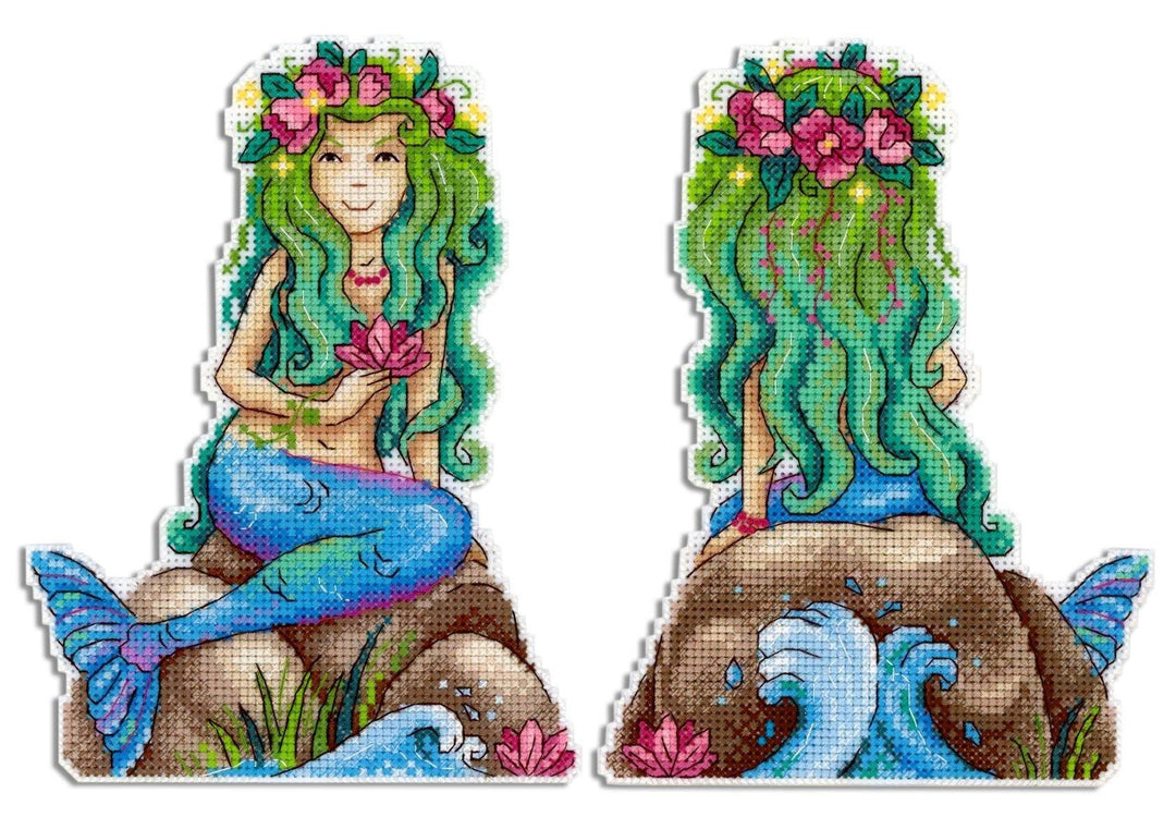 Sea Beauty SR-464  Plastic Canvas Counted Cross Stitch Kit