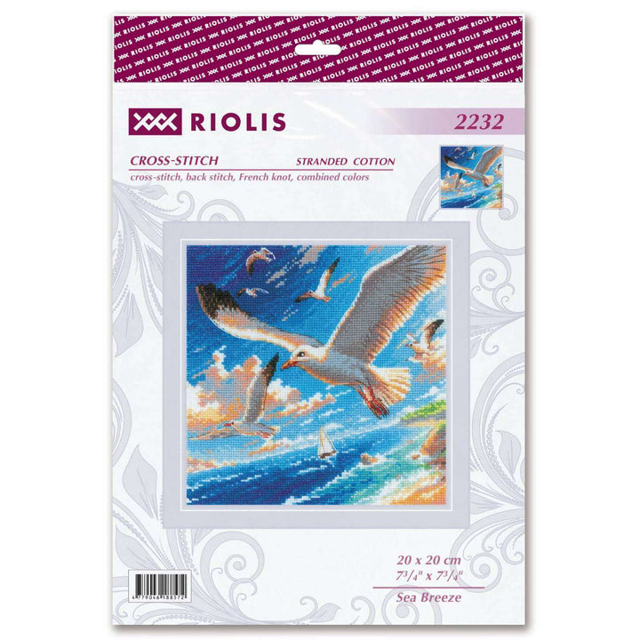 Sea Breeze R2232 Counted Cross Stitch Kit