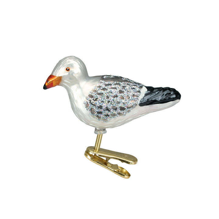 Old World Christmas Sea Gull Blown Glass Ornament