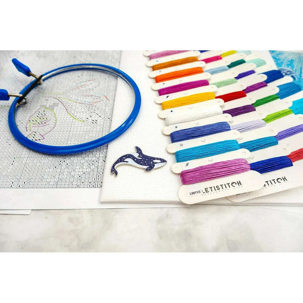 Sea Life L9911 Counted Cross Stitch Kit