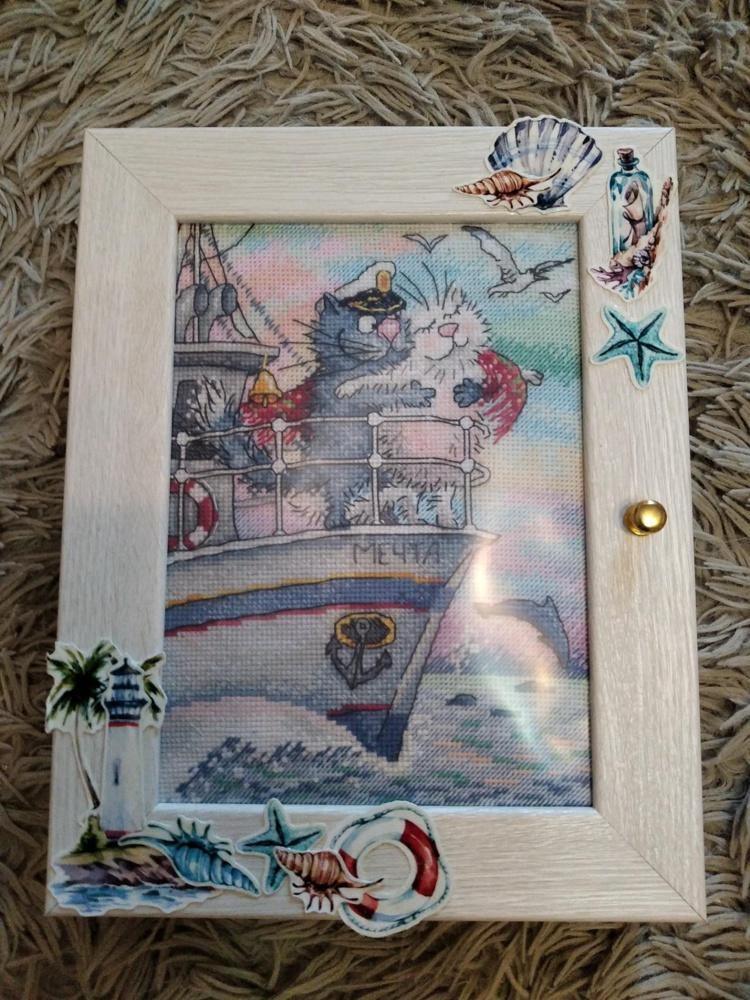 Sea of Love SNV-686 Counted Cross Stitch Kit