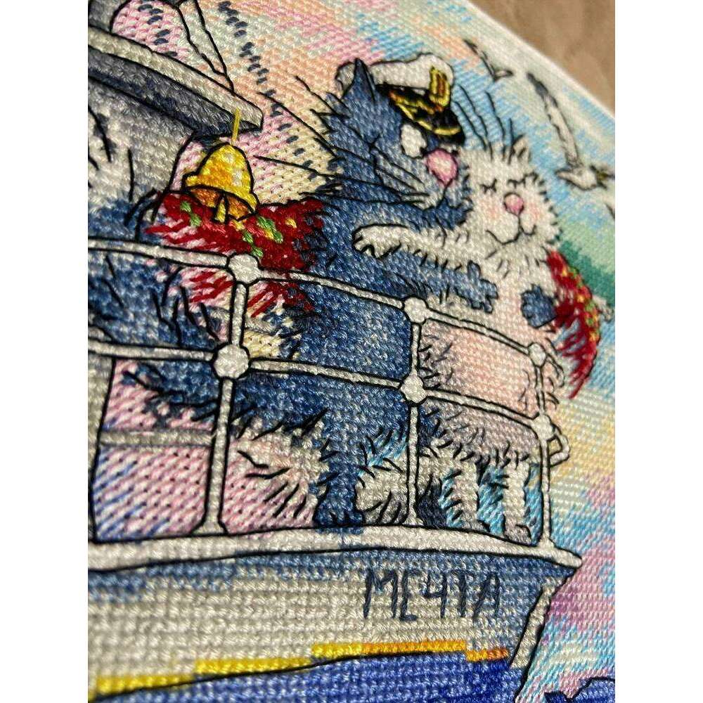 Sea of Love SNV-686 Counted Cross Stitch Kit