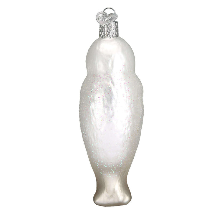 Old World Christmas Seal Pup Blown Glass Ornament