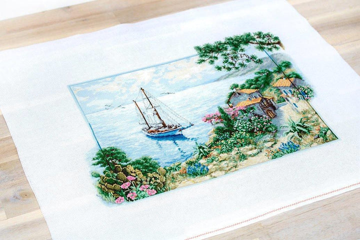 Seascape  B2343L Counted Cross-Stitch Kit