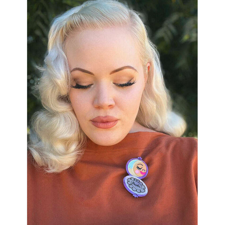 Secret Admirer Brooch LILAC by Asia Ellington x Lipstick & Chrome – view 4