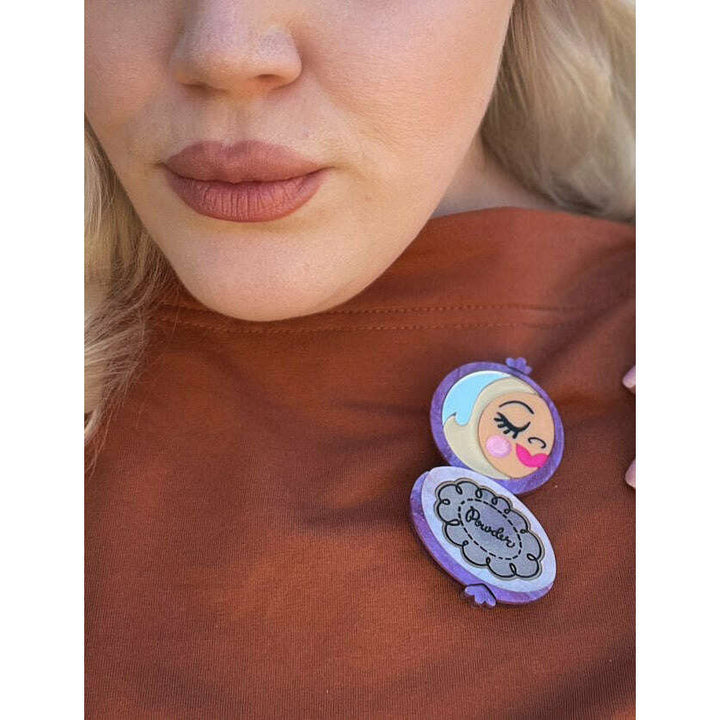 Secret Admirer Brooch PINK by Asia Ellington x Lipstick & Chrome – view 7