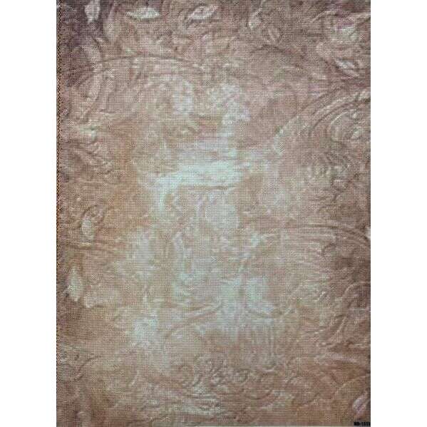Sepia Elegance Designer Printed AIDA Fabric. Canvas for embroidery with an applied background  KF-1333A