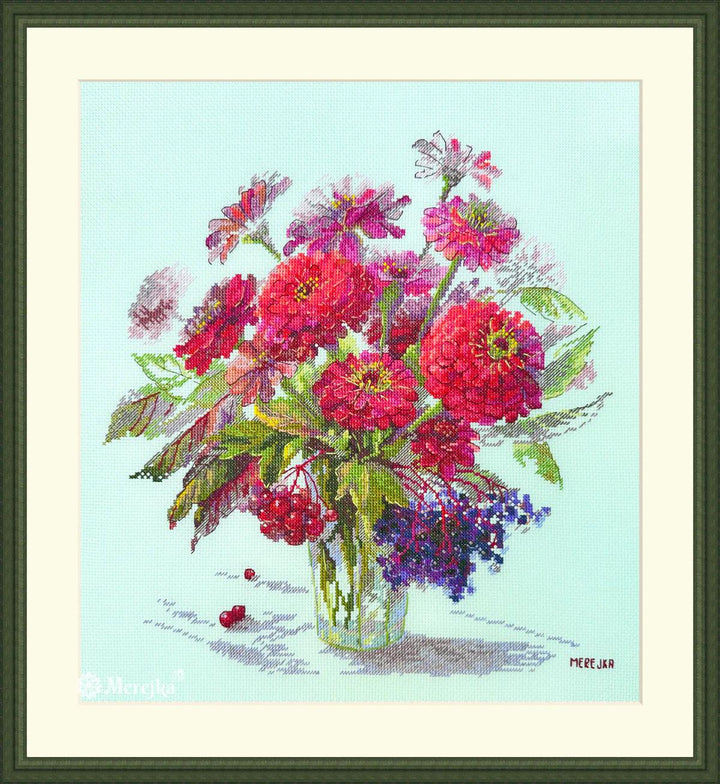 September Colour K-221 Counted Cross-Stitch Kit