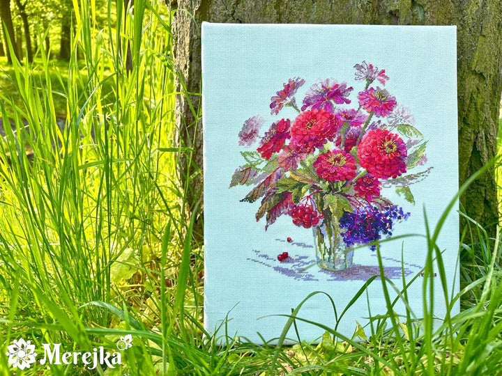 September Colour K-221 Counted Cross-Stitch Kit