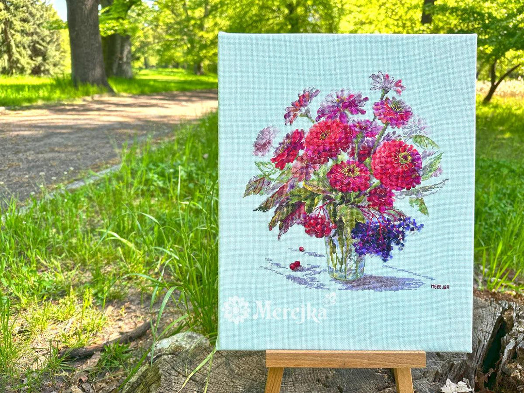 September Colour K-221 Counted Cross-Stitch Kit